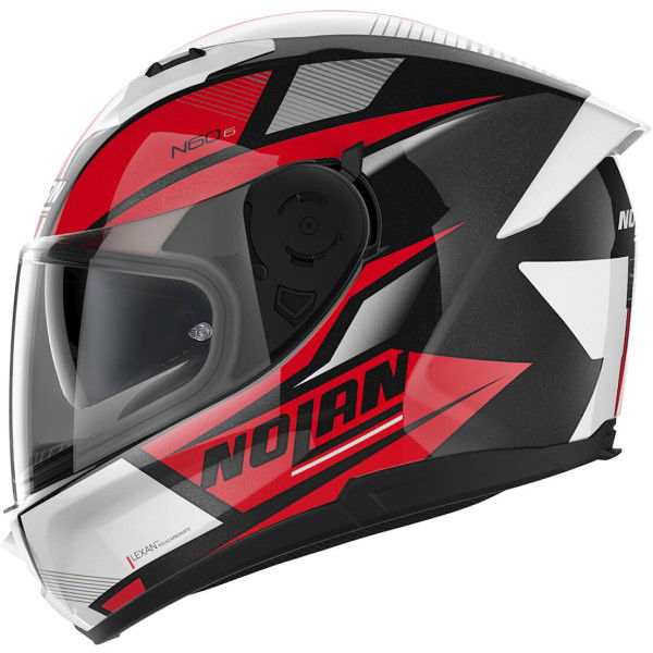 Nolan N60-6 - Downshift Metal Black/White/Red