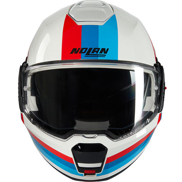 Nolan N120-1 Lineo 347 - White / Blue / Red