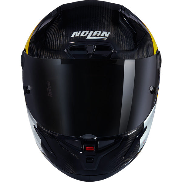 Nolan X-804 RS Ultra Carbon Combo Gara - Carbon / Yellow / Grey