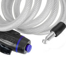 Oxford Cable Lock 12mm x 1800mm clear