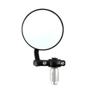 Oxford Bar End Mirrors BLACK