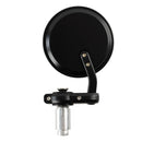 Oxford Bar End Mirrors BLACK