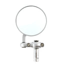 Oxford Bar End Mirrors SILVER