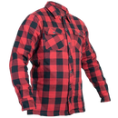 RST x Kevlar Lumberjack Aramid Lined CE Shirt - Red/Charcoal
