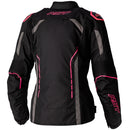 RST Ladies S-1 CE Textile Jacket - Black / Neon Pink
