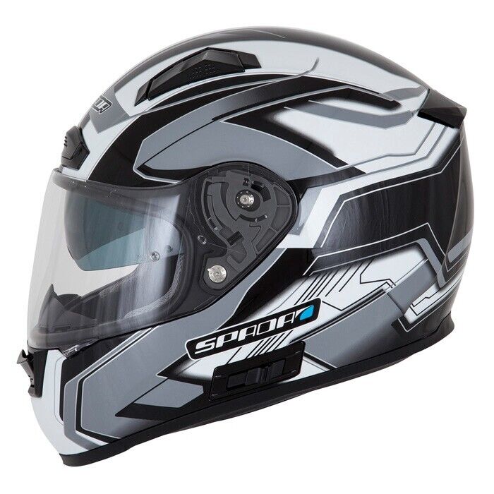 Spada Motorcycle Helmet ARC Dart Black/White/Grey