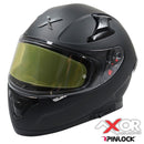 Axor Apex Matt Black DVS Sun Visor Pinlock Included Motorcycle Helmet