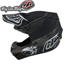 Troy Lee Designs Motocross Helmet SE4 Skooly BLACK