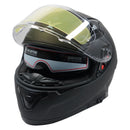 Axor Apex Matt Black DVS Sun Visor Pinlock Included Motorcycle Helmet