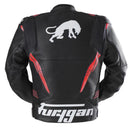 Furygan Pro One Leather Jacket - Black / Red / White