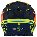 Troy Lee Designs SE4 Warped Yellow MX Helmet