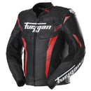 Furygan Pro One Leather Jacket - Black / Red / White
