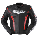 Furygan Pro One Leather Jacket - Black / Red / White