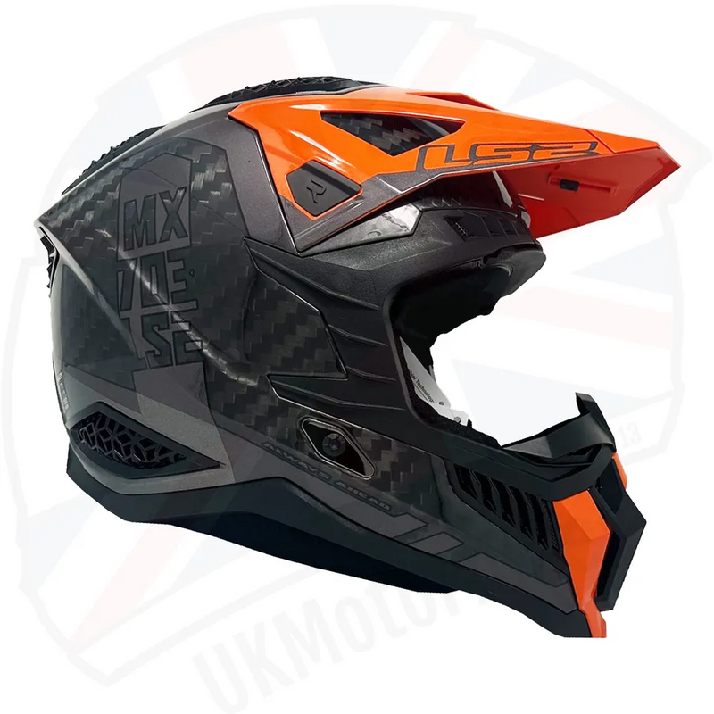 LS2 MX703 C X-Force Victory Titanium Orange LARGE