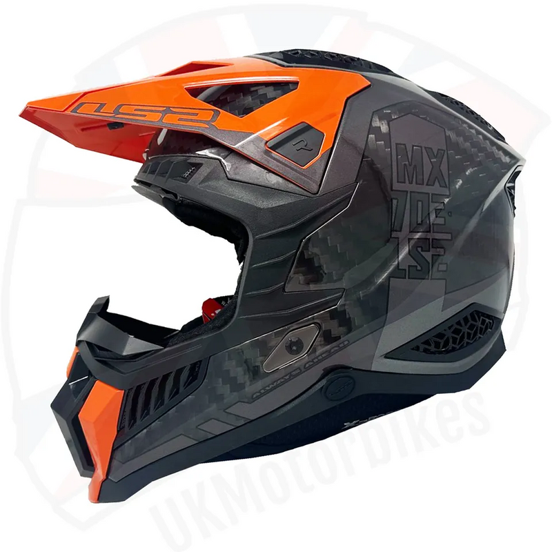 LS2 MX703 C X-Force Victory Titanium Orange LARGE