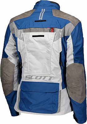 Scott Dualraid Dryo, textile jacket waterproof women Sapphire Blue/Lunar Grey