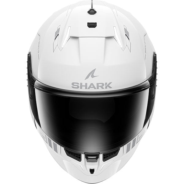 Shark Skwal i3 - Blank SP Gloss White / Silver - Medium