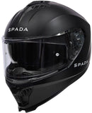 Spada SP18 Plain Motorcycle Helmet – Matt Black