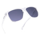 Oxford Sahara Sunglasses - Clear Frame Smoke Lens