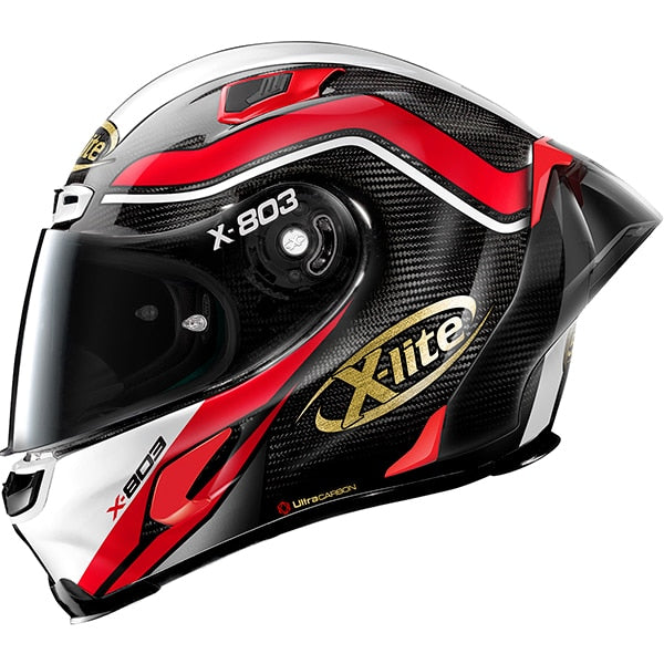 X-Lite X-803 Ultra Carbon RS - 50th Anniversary Carbon Red / White