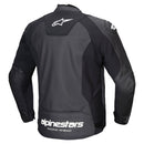 Alpinestars Faster V3 Leather Jacket - Black / White