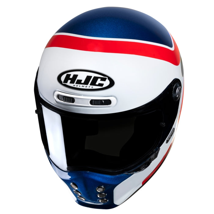 HJC V10 - Grape White / Red / Blue