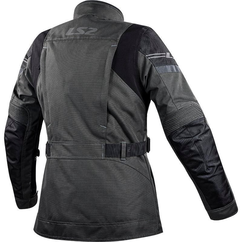 LS2 Petrol Ladies Jacket - Dark Grey / Black