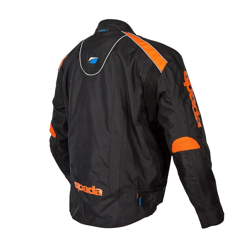 Spada Plaza Waterproof Jacket Black / Orange