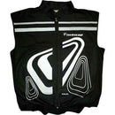 Two Zero Verso High-Vis Gilet Black Reflective Cycling MOTORCYCLE Safety Jacket - Last Years Gear Store