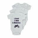 Babygrow vest  Crawl Walk Motocross Dirtbike enduro Motocross Mx - Last Years Gear Store