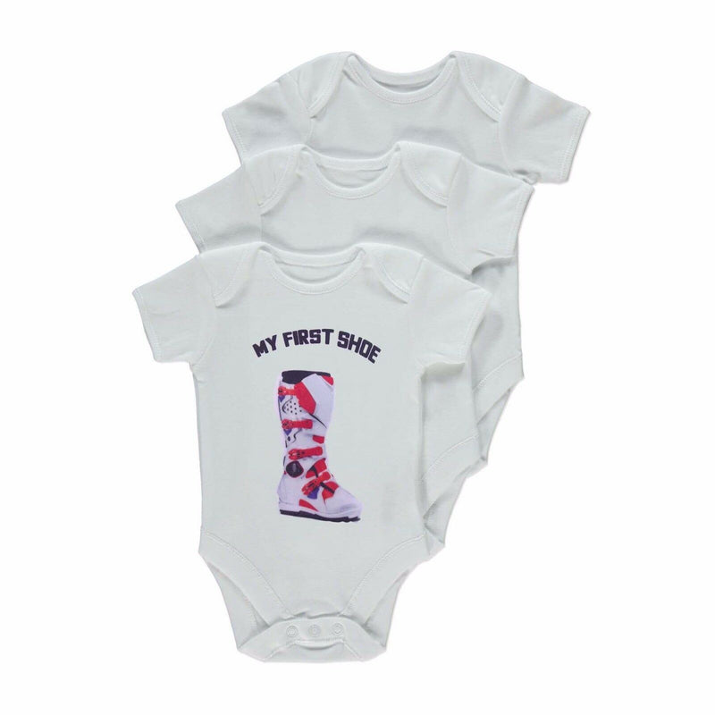 infant mx gear Babygrow vest My First Shoe daddy Dirtbike enduro baby Motocross Mx