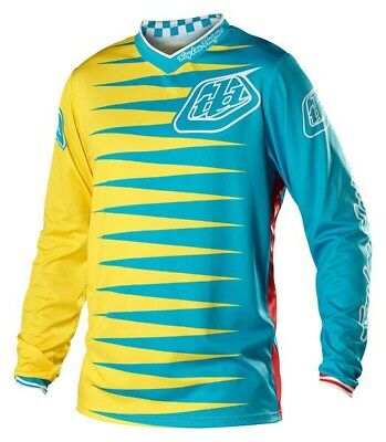 Troy Lee Designs GP Joker Jersey Blue Yellow - Last Years Gear Store