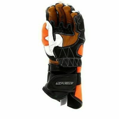 Spada Predator 2 Leather Sports Motorcycle Motorbike Sports Gloves - Last Years Gear Store