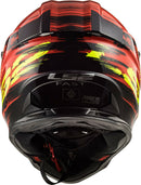 Motocross Helmet LS2 MX 437 Fast Gator Red Dirt Bike Lid UK SELLER FREE DELIVERY - Last Years Gear Store