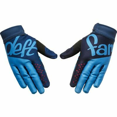 2017 Deft Motocross MX Gloves Catalyst Aura Blue - Last Years Gear Store