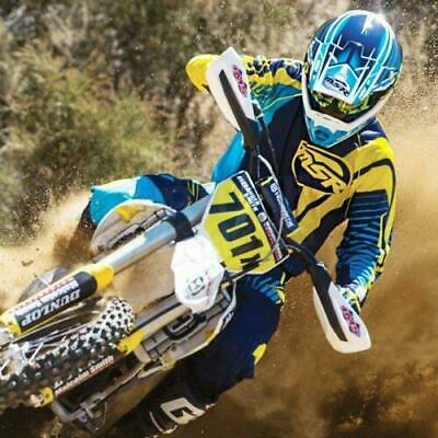 MSR NXT Motocross Jersey Navy Cyan Yellow - Last Years Gear Store