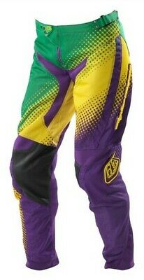 Troy Lee Designs Pants Girls GP Air Green Purple - Last Years Gear Store