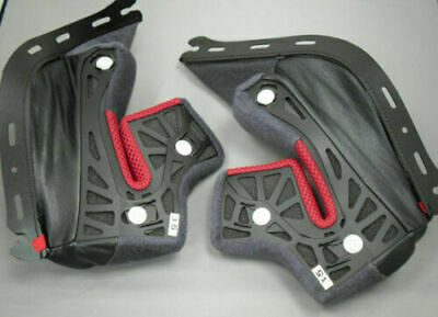 Shoei NXR/R120 Cheek Pads- Crash Helmet Interior Insert Replacement 31 to 43mm - Last Years Gear Store