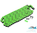 RK MXZ 420 CHAIN GREEN LINKS - Last Years Gear Store
