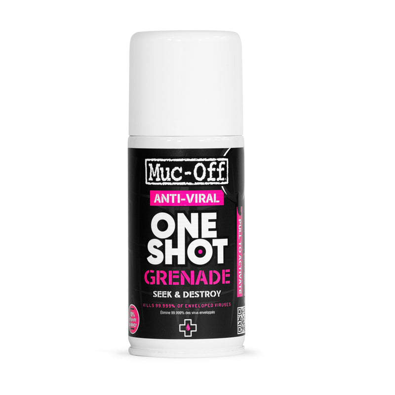 Muc-Off One Shot Anti-Viral Grenade 150ml - Last Years Gear Store