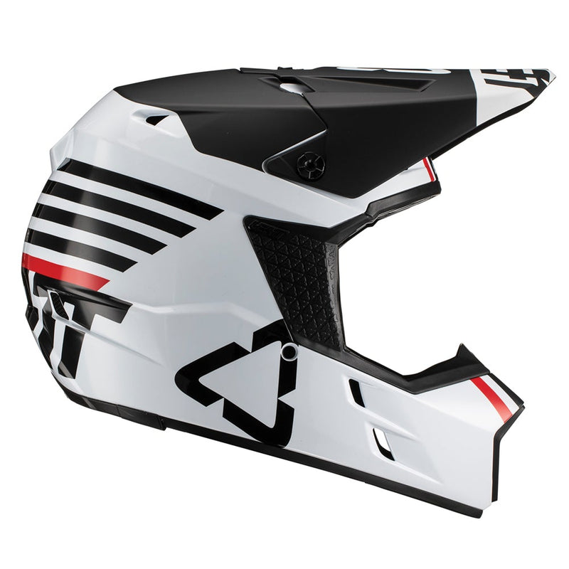 Leatt GPX 3.5 V19.2 White - Youth Helmet Medium